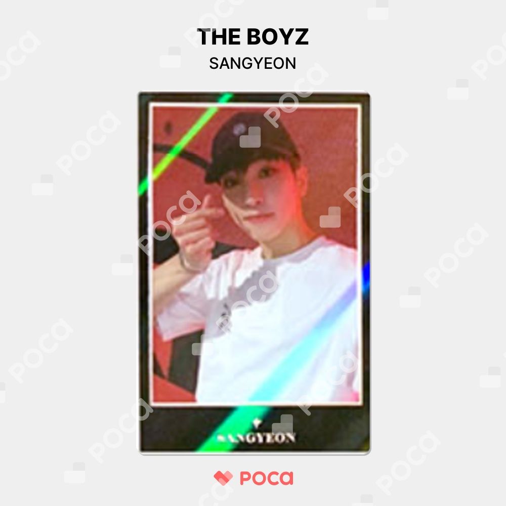 THE BOYZ サンヨン トレカ 2020 THE BOYZ ONLINE CONCERT RE：AL