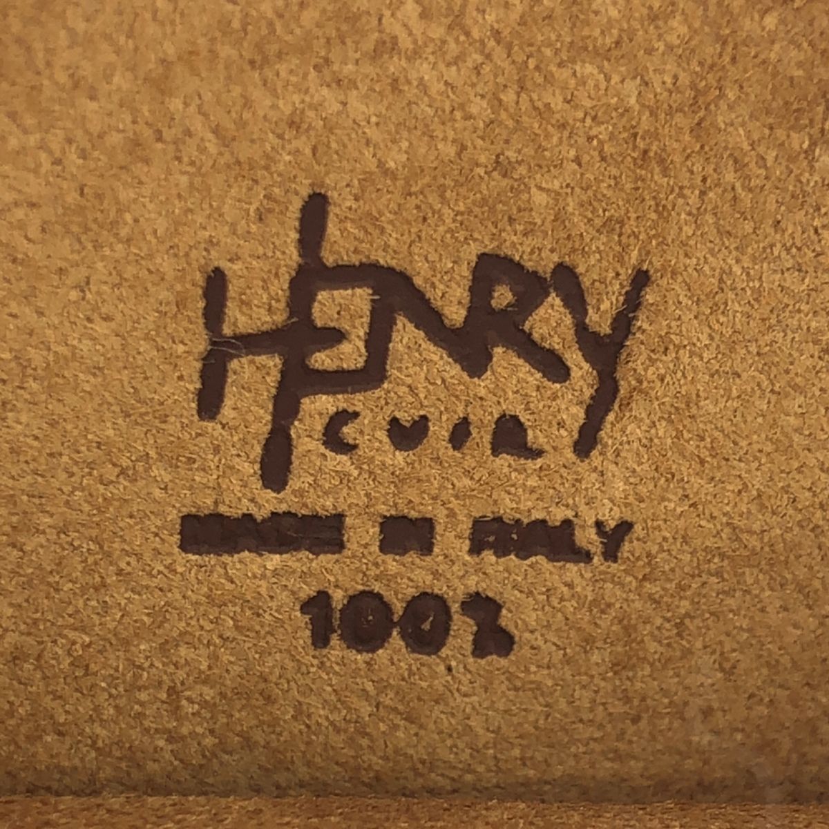 Henry Cuir アンリー クイール レザーカードケース ブラウン