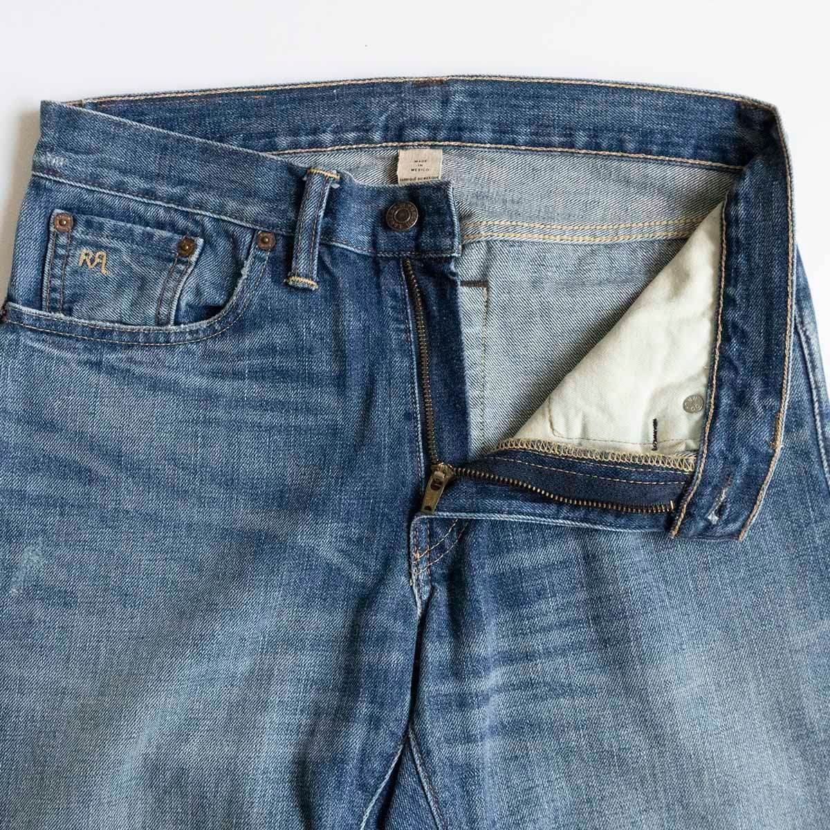 美品】RRL【SLIM NARROW JEANS】29×30 スリムナロージーンズ デニム 