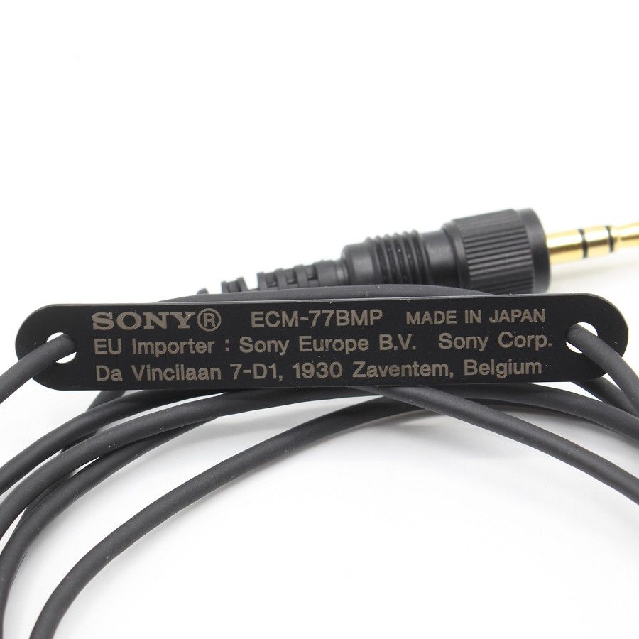 美品】SONY ECM-77BMP/9X エレクトレットコンデンサー