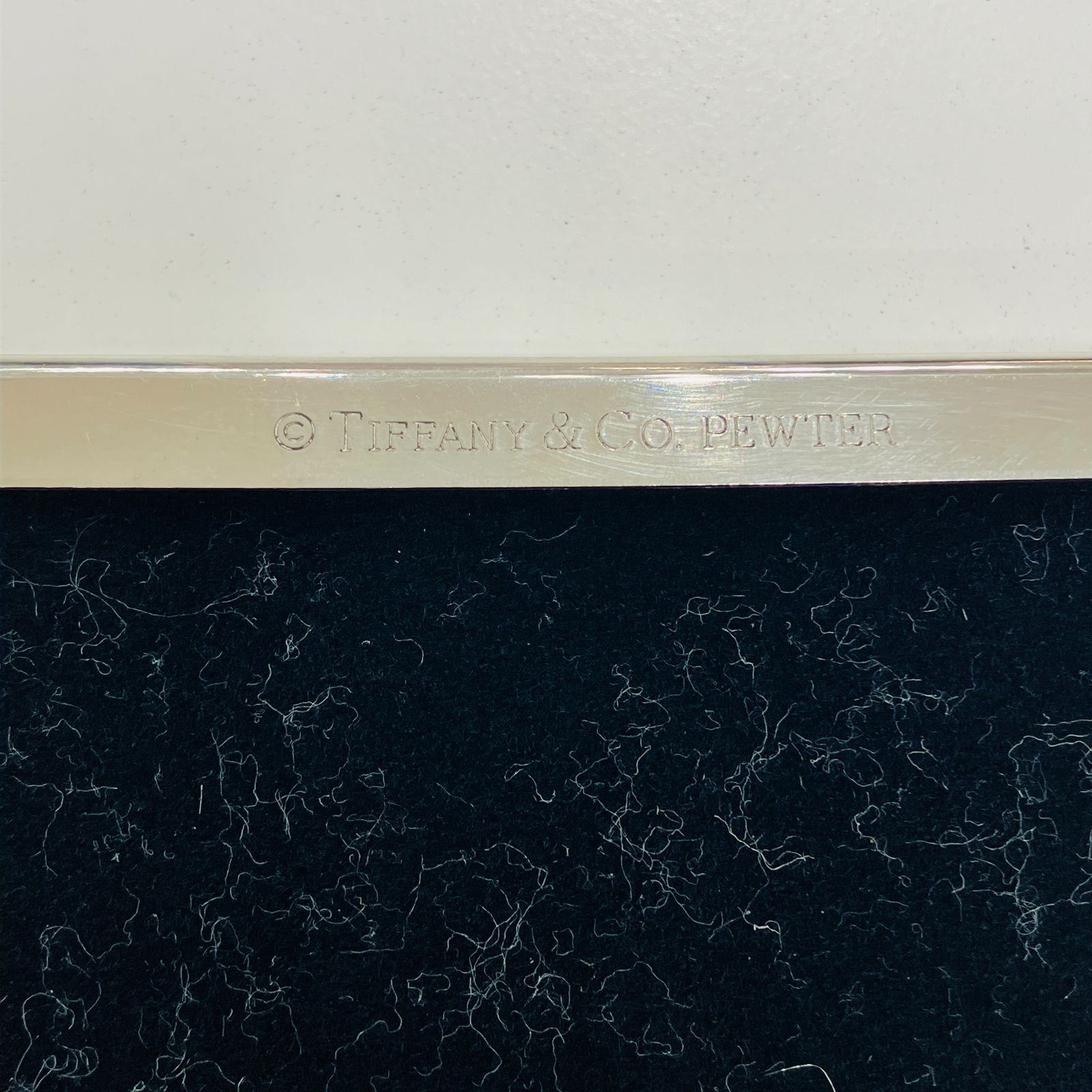 インテリア小物 Tiffany & Co. ピューター フォトフレーム
