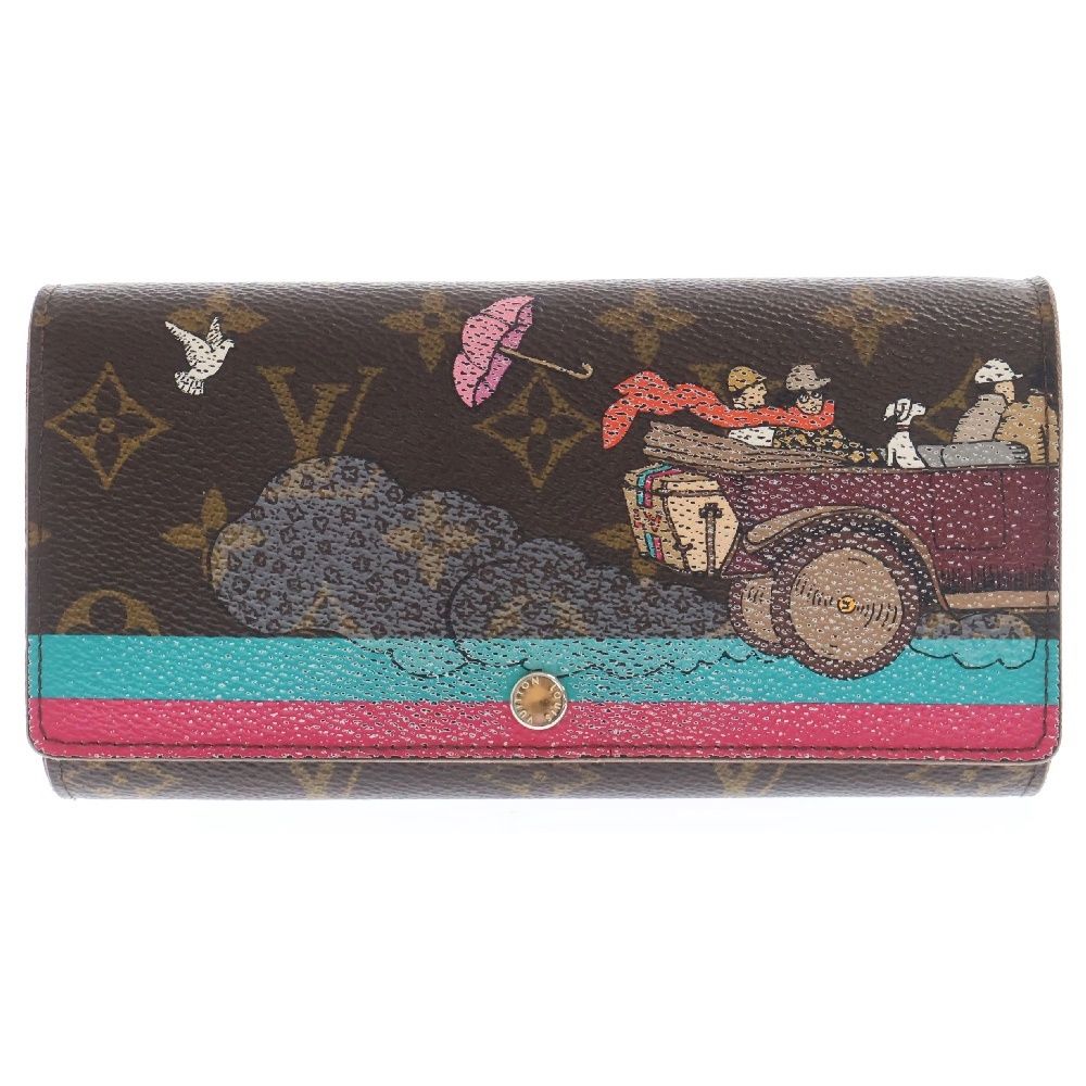 LOUIS VUITTON (ルイヴィトン) モノグラム ポルトフォイユサラ LOUIS VUITTON (ルイヴィトン) モノグラム ポルトフォイユサラ