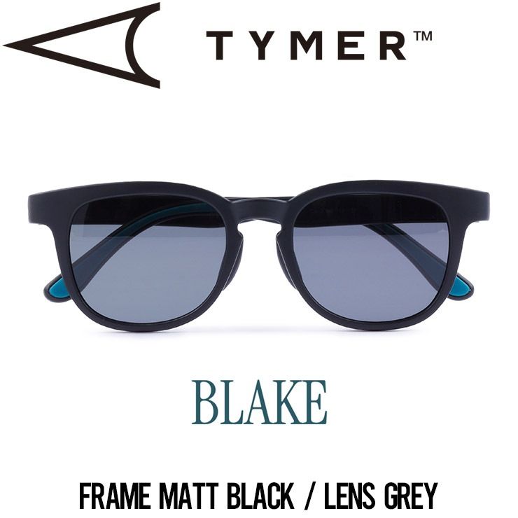 サングラス TYMER タイマー BLAKE ブレイク Matt Black / Lens Grey TY101-MBK-GRY 日本代理店正規品