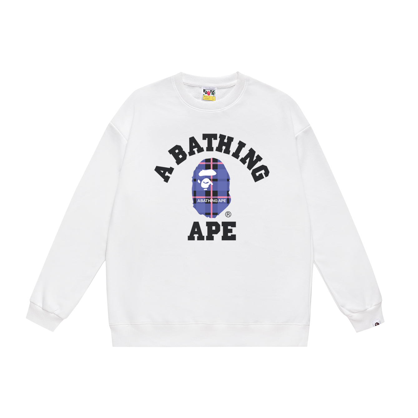 A BATHING APE エイプ ストリートブランドの迷彩猿人プリント秋冬長袖スウェット 男女兼用 新作 6色