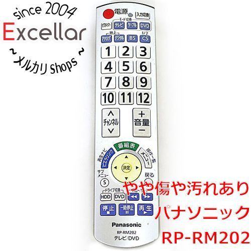 テレビリモコン（Panasonic）品番ＲＰ-RＭ202