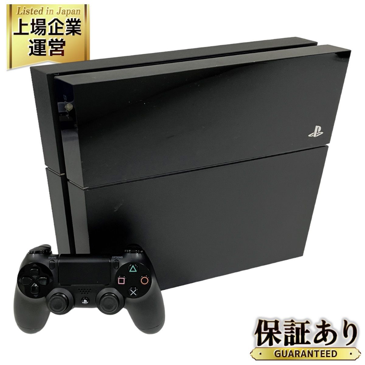 SONY PlayStation4 CUH-1100A PS4 500GB PS4用ソフト4点付 ブラック ゲーム機 ソニー 中古 O9113813  - メルカリ