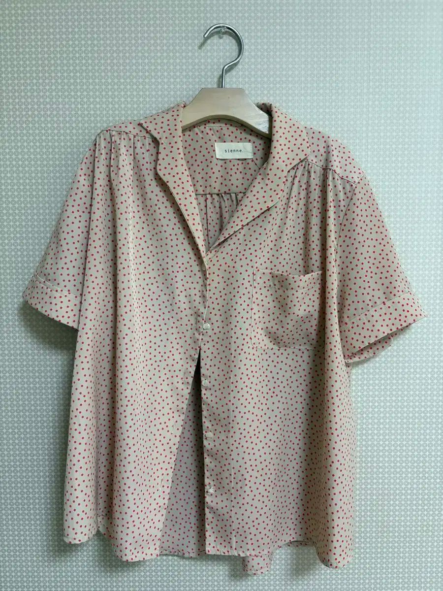 sienne シエンヌ ドットブラウス