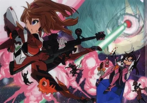 エヴァンゲリオン  式波・アスカ・ラングレー 同人クリアファイル エヴァンゲリオン アスカ・ラングレー クリアファイルの通販 by