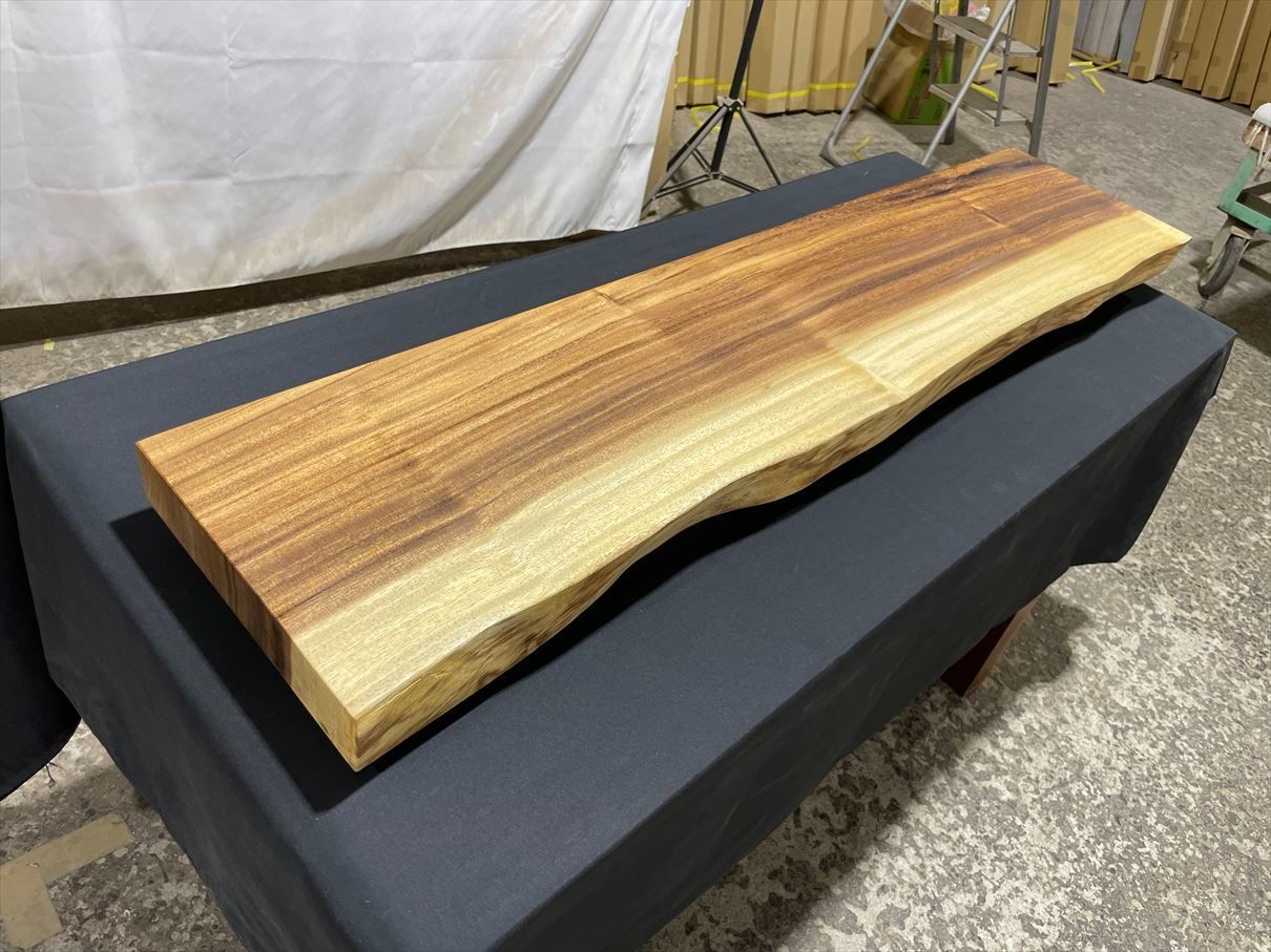 モンキーポッド　センターテーブル　無垢材 センターテーブル ZADA(ザダ) ローテーブル モンキーポッド無垢材