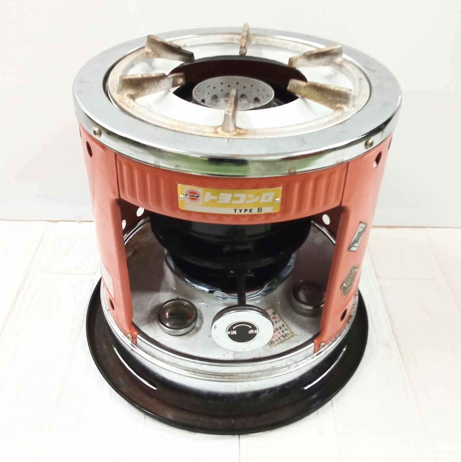 トヨレンジ K-3A型 豊臣工業 昭和レトロ アンティーク 石油コンロ 未