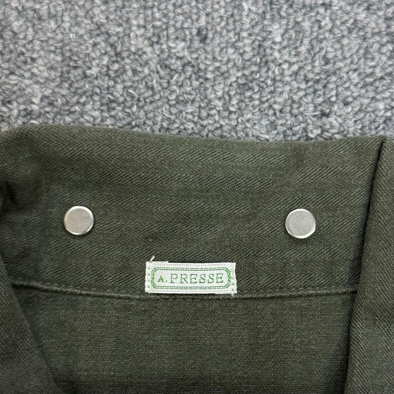 定価52800円 新品 A.PRESSE 23AW M-44 HBT Jacket ミリタリー シャツ 