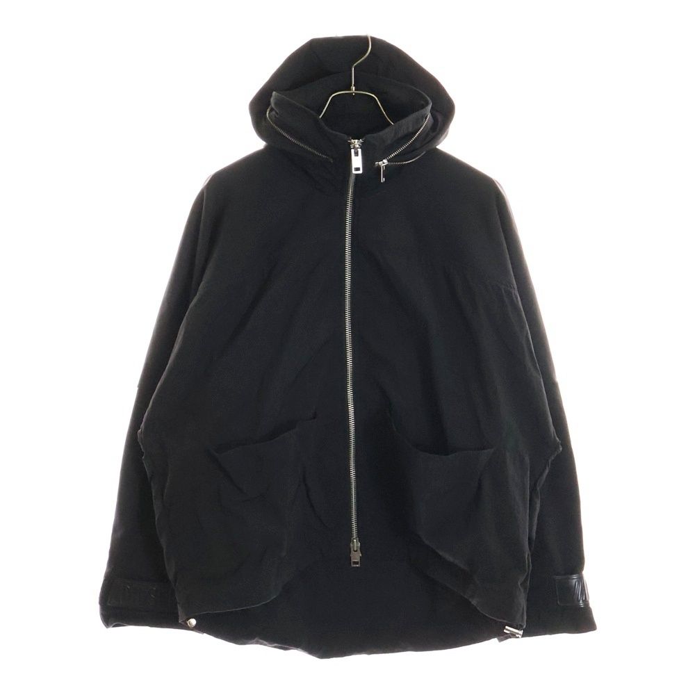 DIESEL (ディーゼル) ラバーロゴプリント ドローコード ジップアップ 