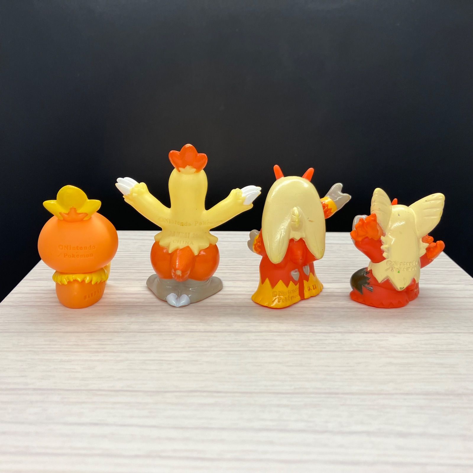 ポケモン 指人形 アチャモ ワカシャモ バシャーモ 色違い