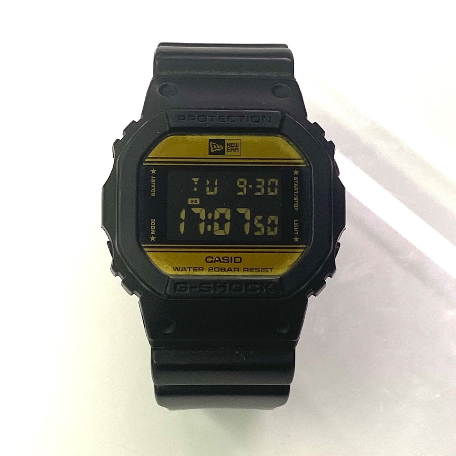 現状品 CASIO×NEWERA G-SHOCK DW-5600NE 35周年 モデル GI