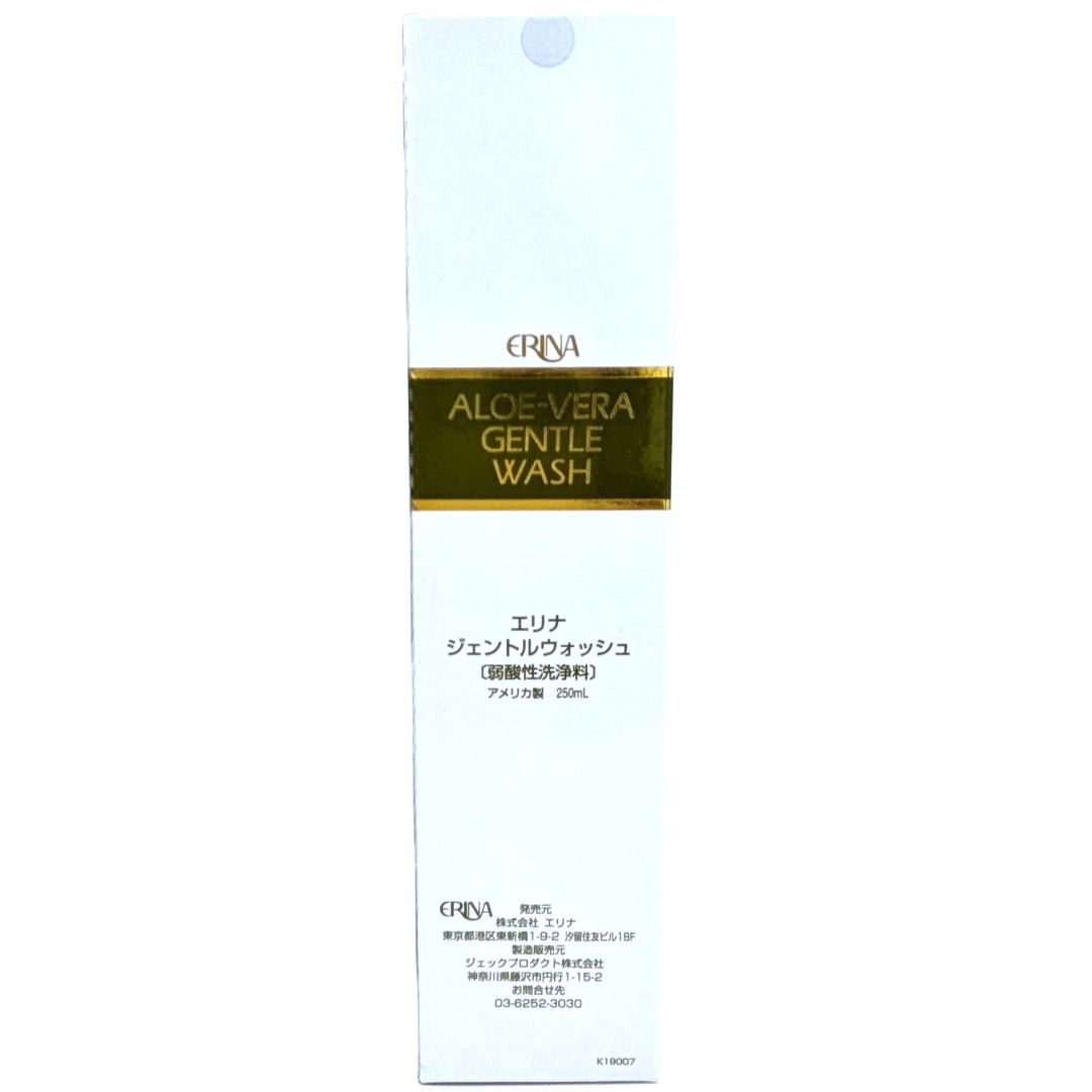 エリナ ERINA ジェントルウォッシュ ハンドクレンザー 5本 ERINA エリナ ジェントルウォッシュ (弱酸性洗浄料) 250ml 手も体も