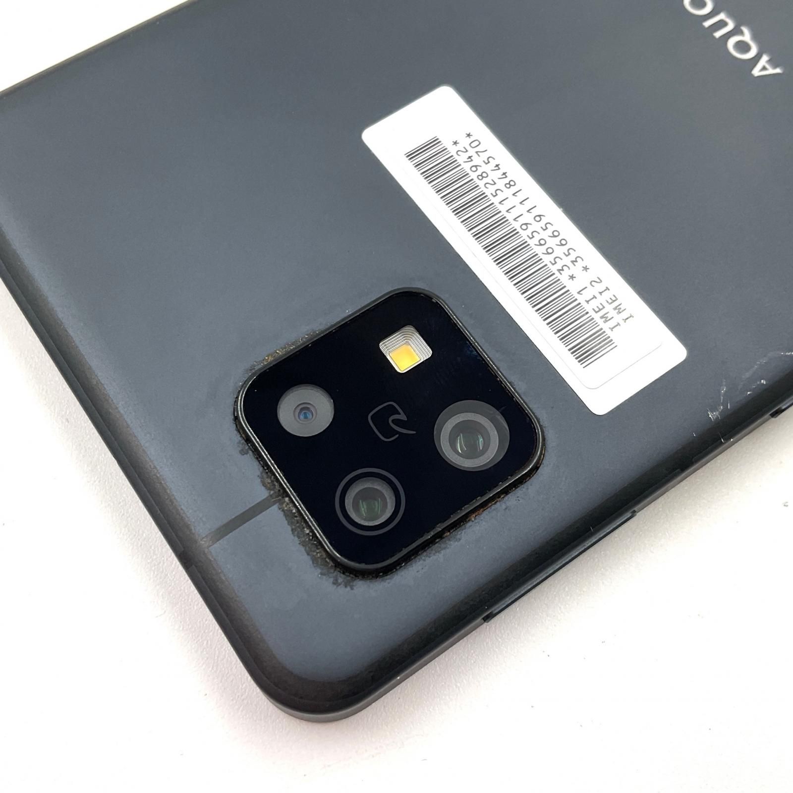 AQUOS 64GB sense6 SHARP - | ブラック SIMフリー SIMフリースマホ SH