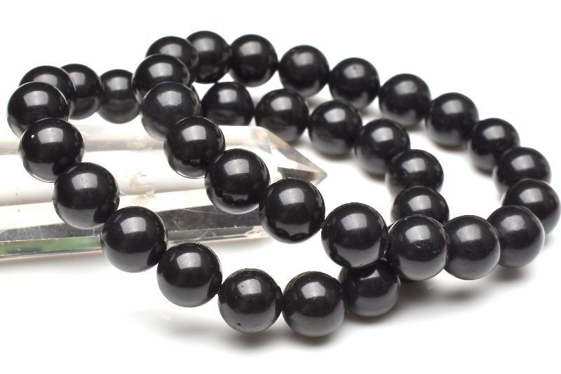 希少レア シュンガイト 10mm ブレスレット 1個売り パワーストーン