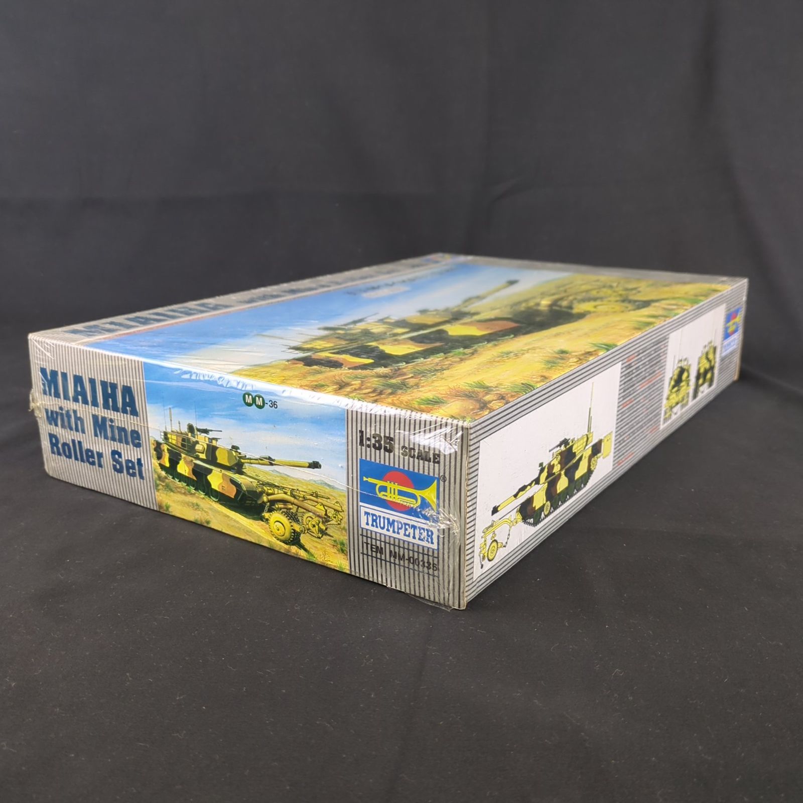随時更新中！ 輸入キット トランペッター TRUMPETER 1 35 MM-00336 M1A1HA with mine roller set M1A1HA 地雷ローラーセット付き
