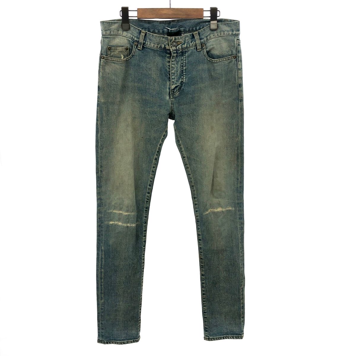 SAINT LAURENT PARIS サンローランパリ ダメージ加工 デニム SAINT LAURENT PARIS サンローランパリ ダメージ加工 デニム