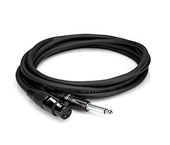 ･ Hosa HMIC-005HZ 1.5m XLRメス-モノラルフォン マイクケーブル 7z28pnb