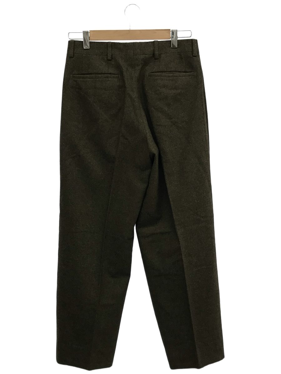 E.TAUTZ イートウツ 17030310003730 ワンタックフランネルトラウザーズ メンズ グリーン W28