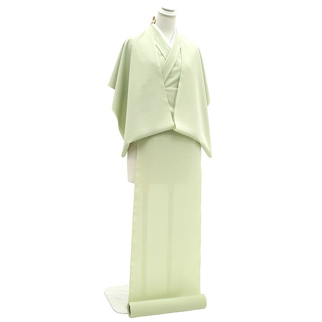 新古品】 夏物 色無地 着物 着尺 反物 正絹 絽 駒絽 五泉 錦泉