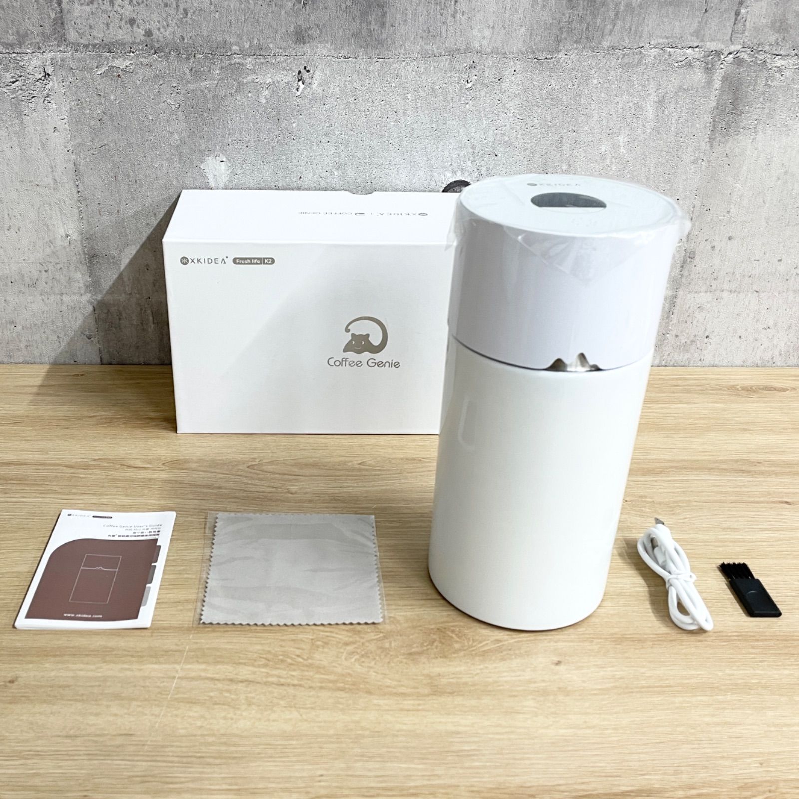 ☆XKIDEA 電動真空キャニスター COFFEE GENIEコーヒージニー☆