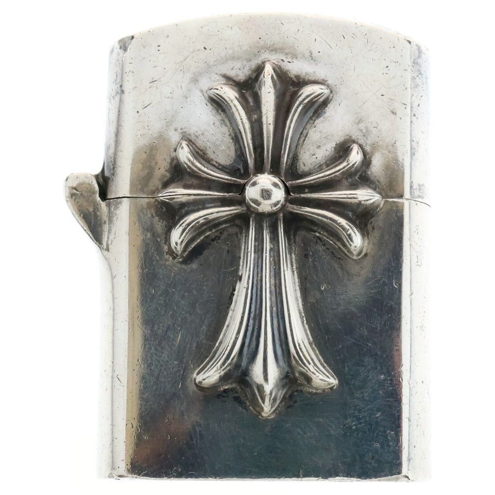 CHROME HEARTS クロムハーツ ZIPPO LIGHTERZ-V7 LAS VEGAS スモールCHクロス ラッキー7 ラスベガス ジッポライター シルバー