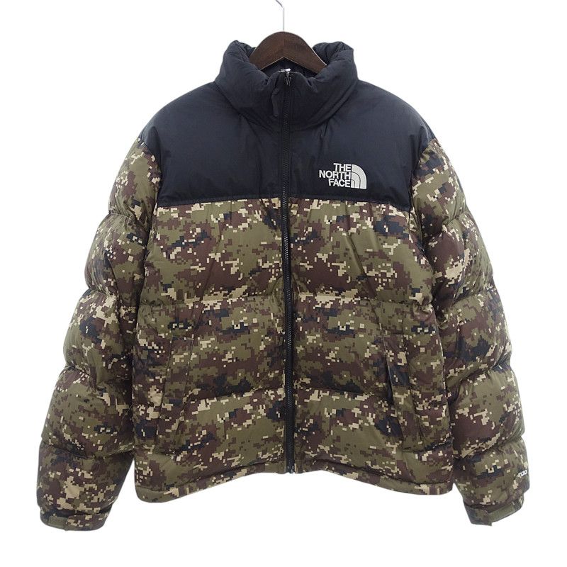 ザノースフェイス/THE NORTH FACE 1996 Retro Nuptse Jacket  デジカモ柄 ダウンジャケット カーキ  サイズ メンズS