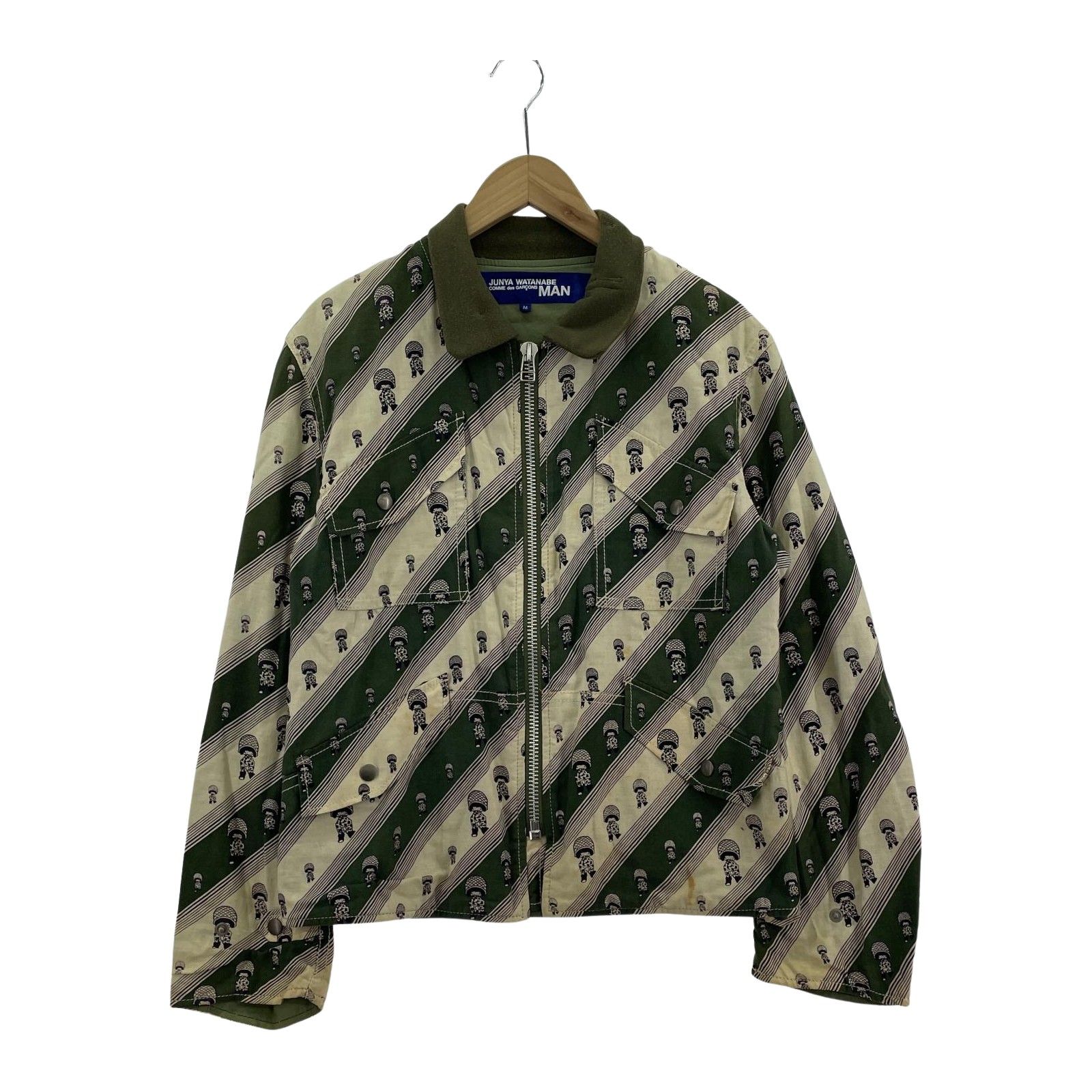 JUNYA WATANABE COMME des GARCONS MAN 04ss ジップジャケット M 