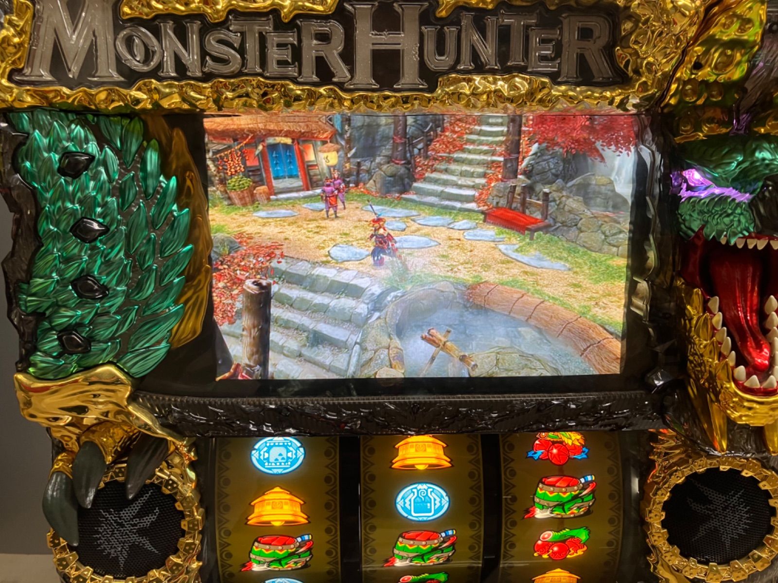 モンスターハンター月下雷鳴　パチスロ実機　アミューズメント基板 モンスターハンター月下雷鳴 パチスロ実機 アミューズメント基板
