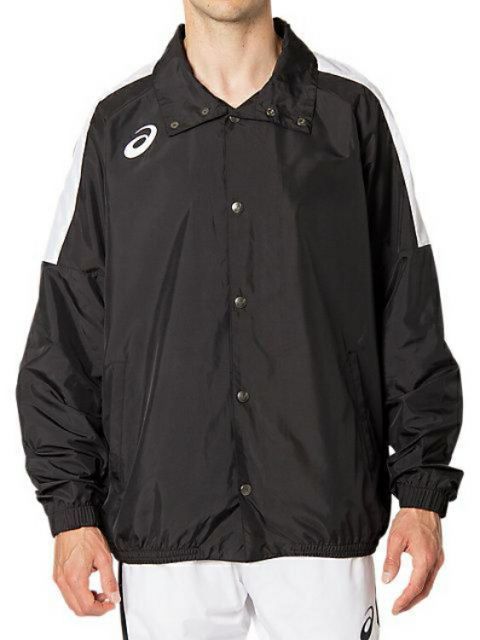 asics アシックス 18 JACKET パフォーマンスブラックxブリリアントホワイト 160 2063A188 1 | スポーツ スポーツウェア トップス 上着 ジャンパー ウオームアップ 総裏メッシュ ウエア ユニセックス 