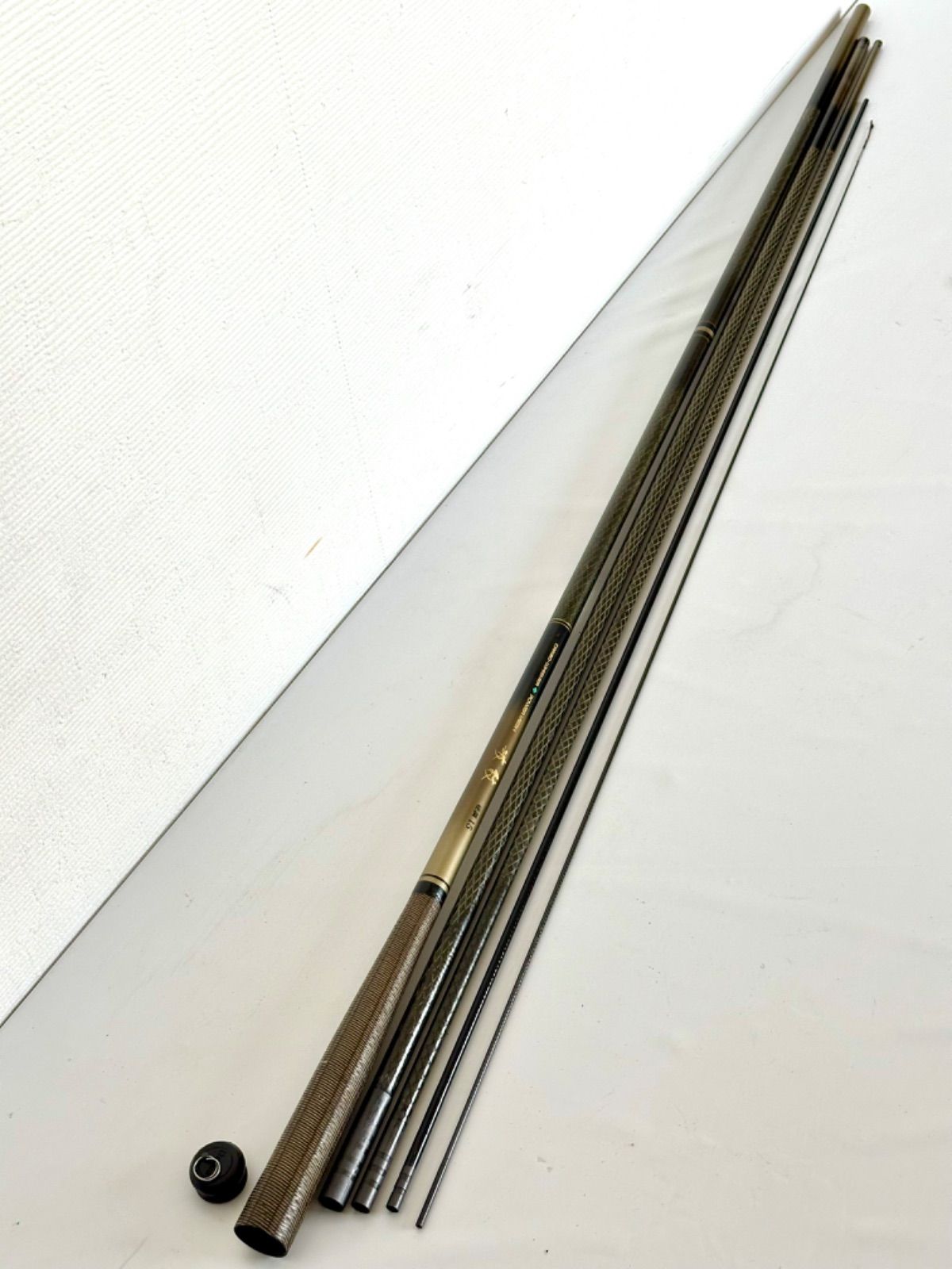 ダイワ 波紋 粋 硬調 21尺 ヘラブナ竿 ヘラ竿 淡水用 釣り竿 保存袋付き