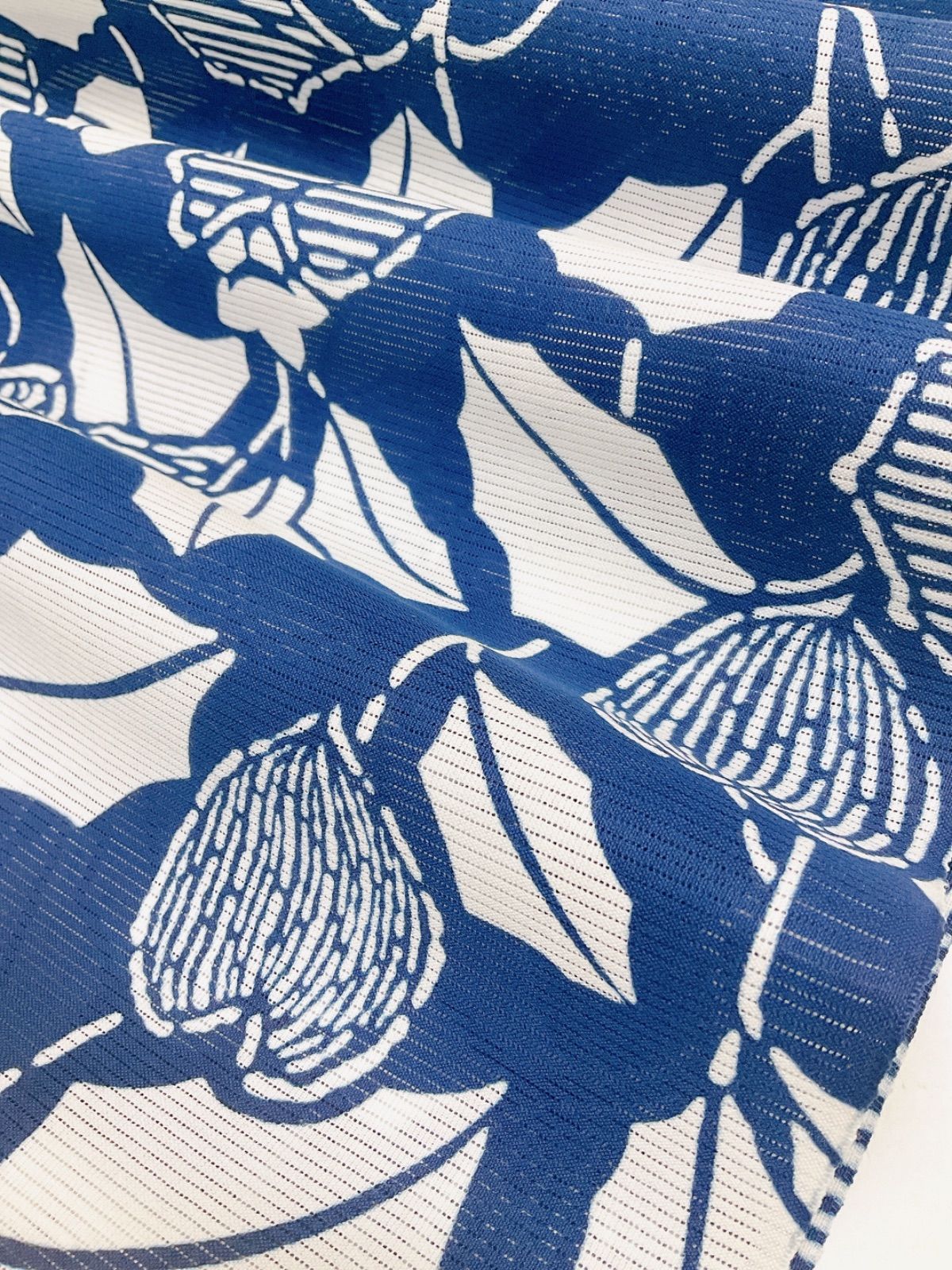 ★新品 夏物 お洒落な 高級 浴衣 反物（綿）未使用＜Gm718＞★ 浴衣反物 大人夏着物 注染 本染め 新粋染 綿絽 鬼灯 高級浴衣 未