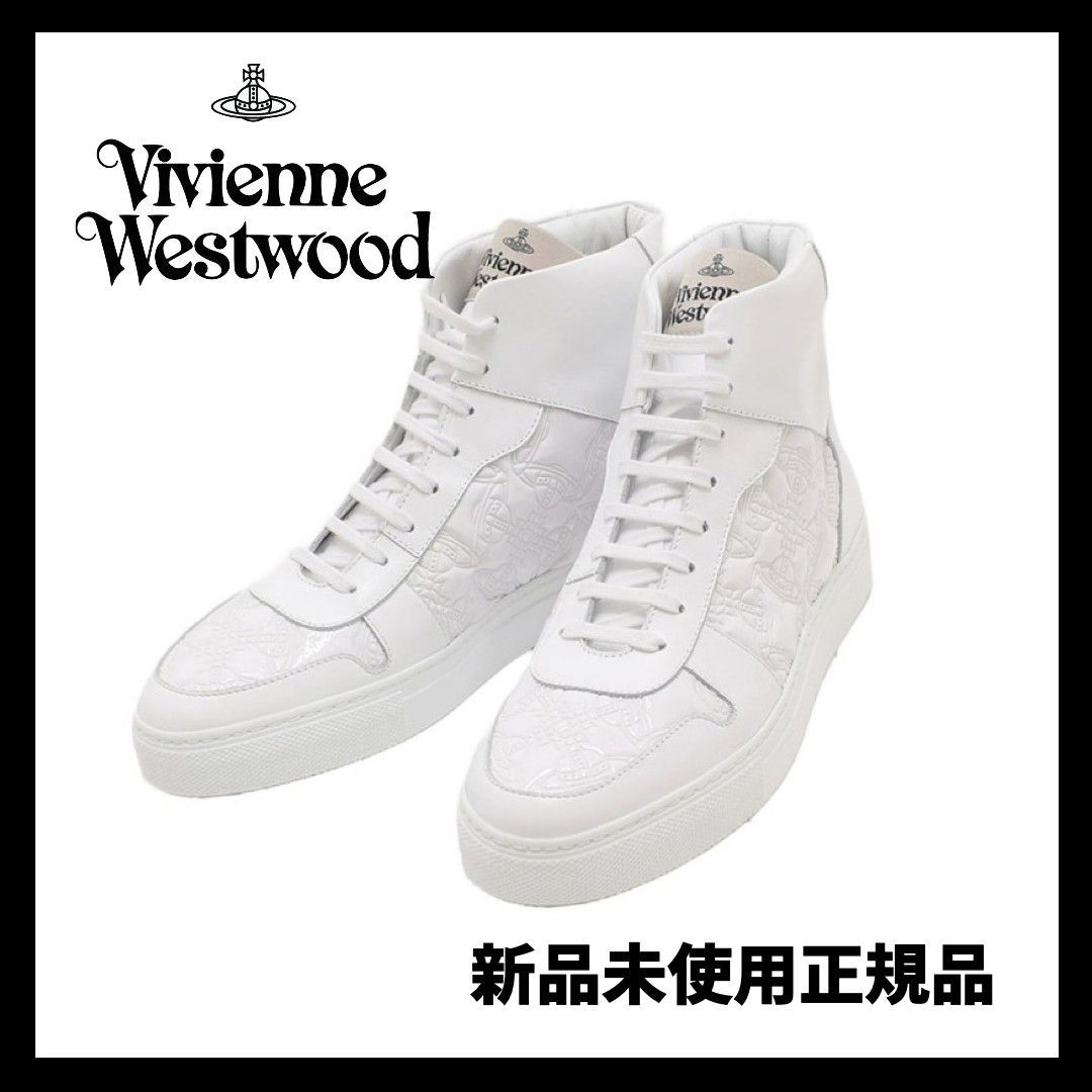 新品/サイズ26.5cm】VIVIENNE WESTWOOD ヴィヴィアンウエストウッド CLASSIC TRAINER HIGH TOP  75010003M-C001J-A401 スニーカー 靴 23SS メンズ - メルカリ