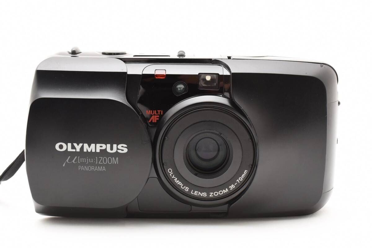 ☆良品☆オリンパス OLYMPUS μ [mju:] ZOOM PANORAMA ブラック