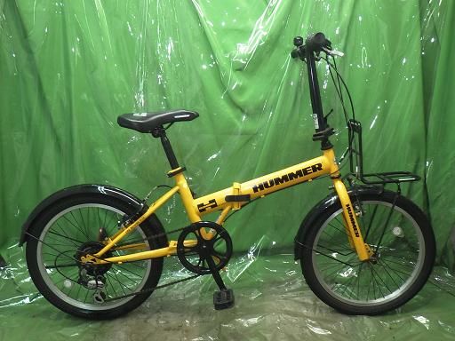 中古】折りたたみ式自転車 Hummer 20インチ Hummer 折り畳み自転車
