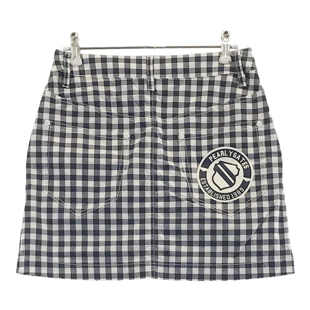 PEARLY GATES PGロゴ チェック柄スカート PEARLY GATES PGロゴ チェック柄スカート 【公式通販】