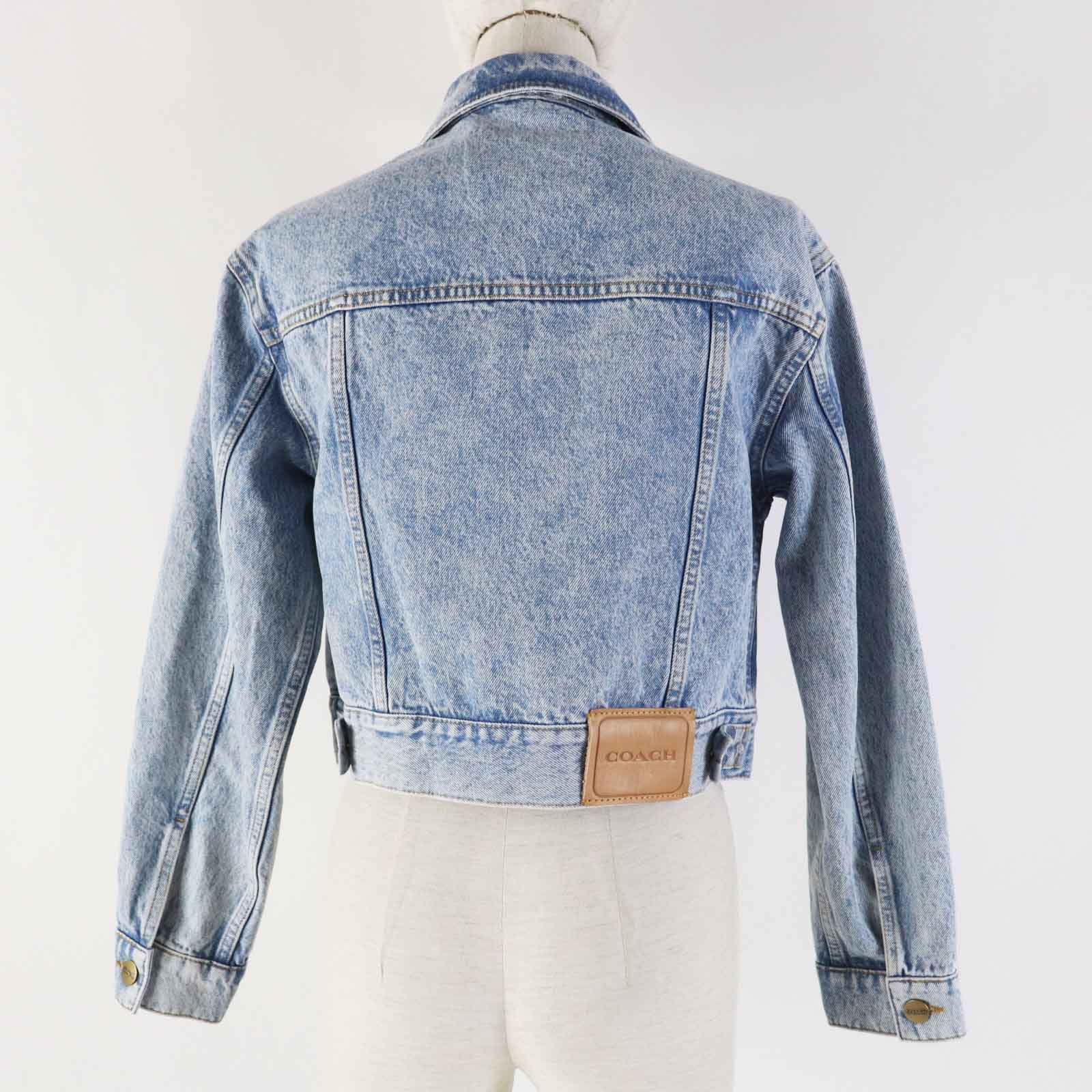 未使用品◎COACH コーチ CS109 コットン ロゴレザーパッチ付き
