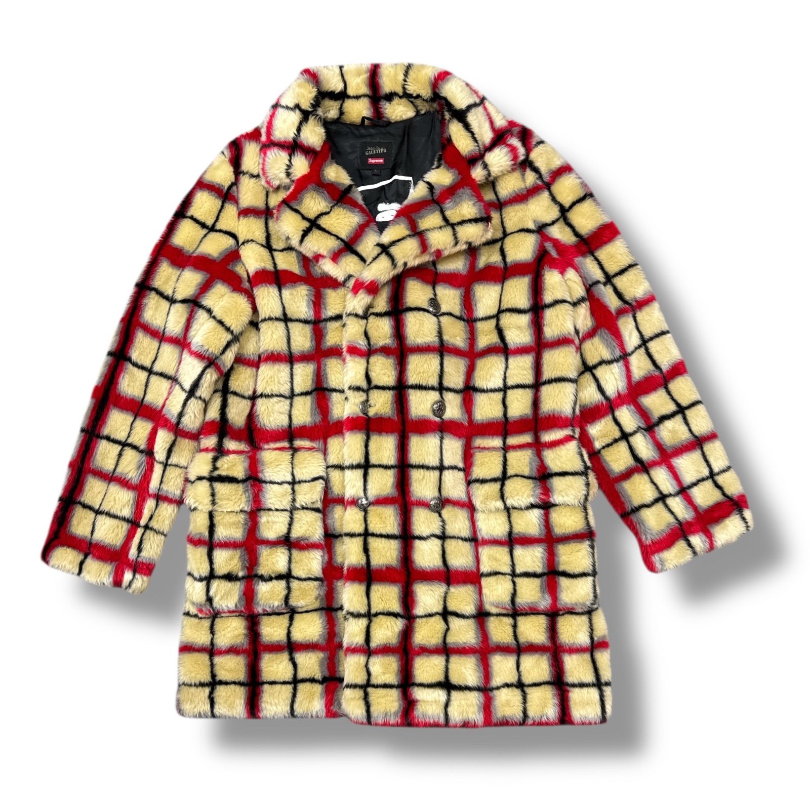 国内正規 Supreme × Jean Paul Gaultier 19SS Double Breasted Plaid 