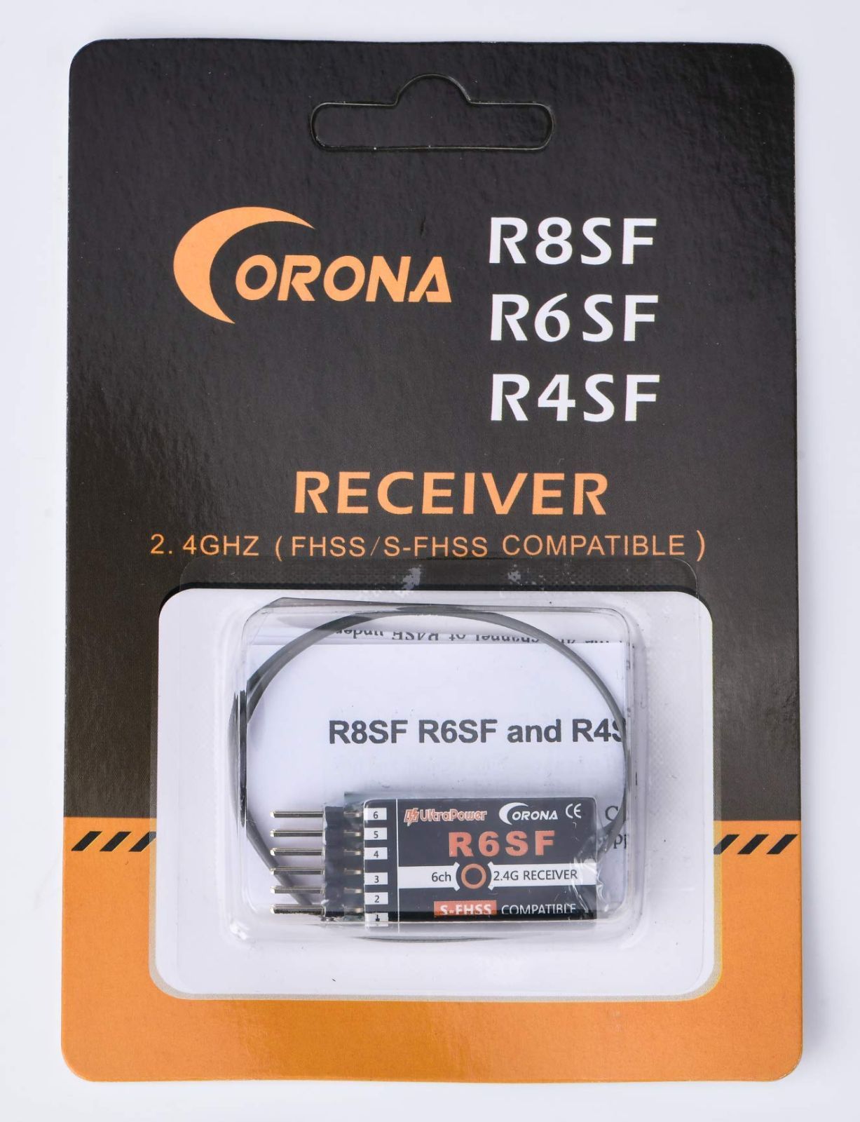 2個セット★新品・軽量・薄型★CORONA R6SF 6CH S.BUS受信機2.4G Futaba双葉FHSS/S-FHSS互換【6K 6J 8J 10J 14SG 16SZ 18SZ 18Mなど対応】. ☆新品・軽量・薄型☆2個セットCORONA R6SF 6CH 受信機2.4