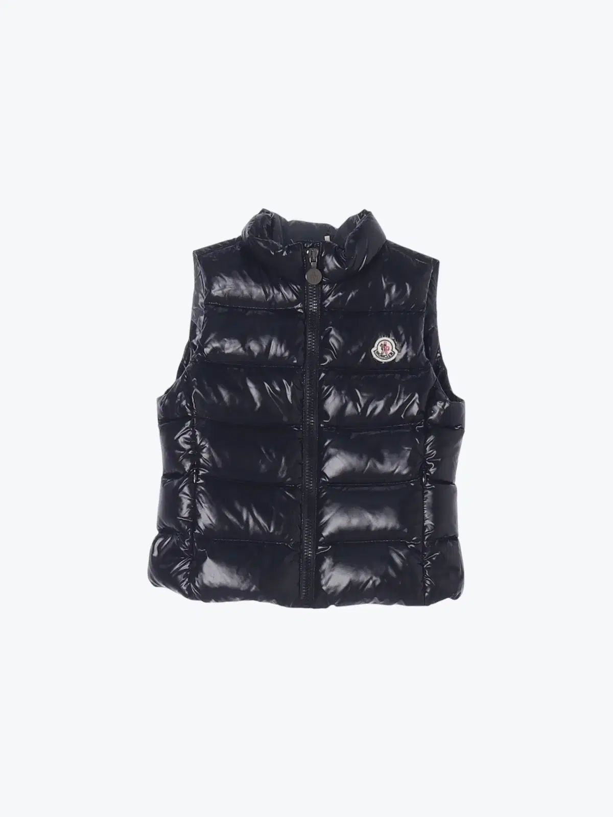 人気の黒✴︎モンクレール　キッズ　ダウンベスト　新品 MONCLER(モンクレール) ダウンベスト 4y ( 50002392 ) - メルカリ