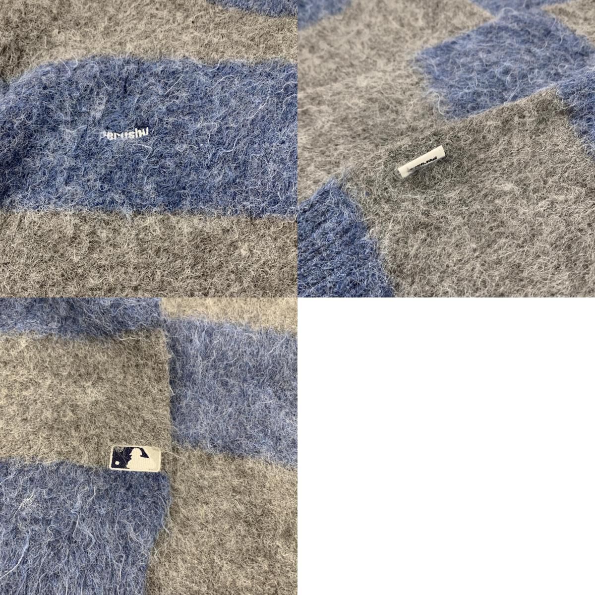 姫路東店】 中古 PERUSHU | ペルーシュ セーター モヘアタッチボーダー 