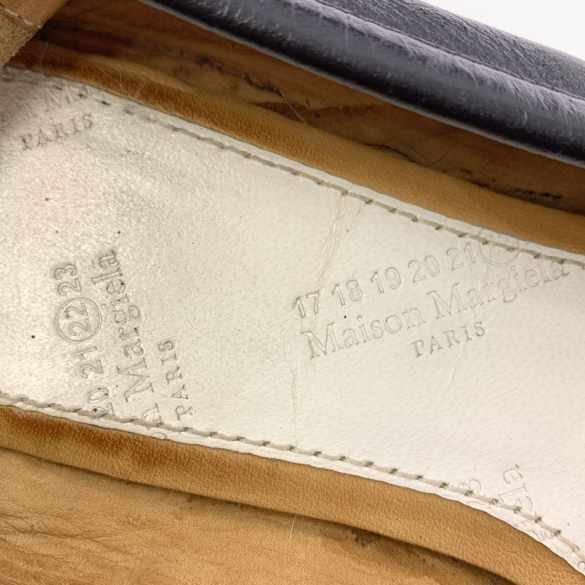 レザー バレエシューズ