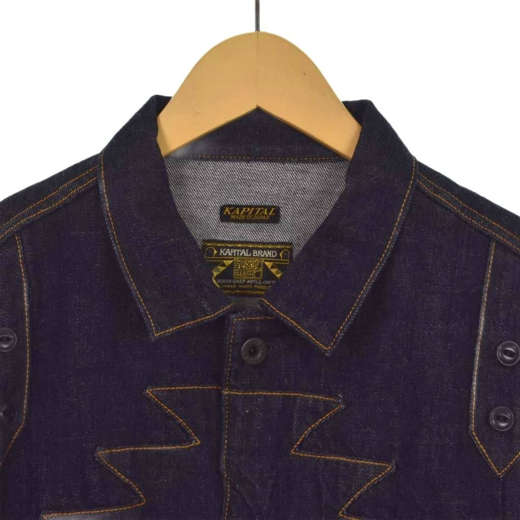 キャピタル kapital THUNDERBIRD 12OZ DENIM STD JACKET INDIGO