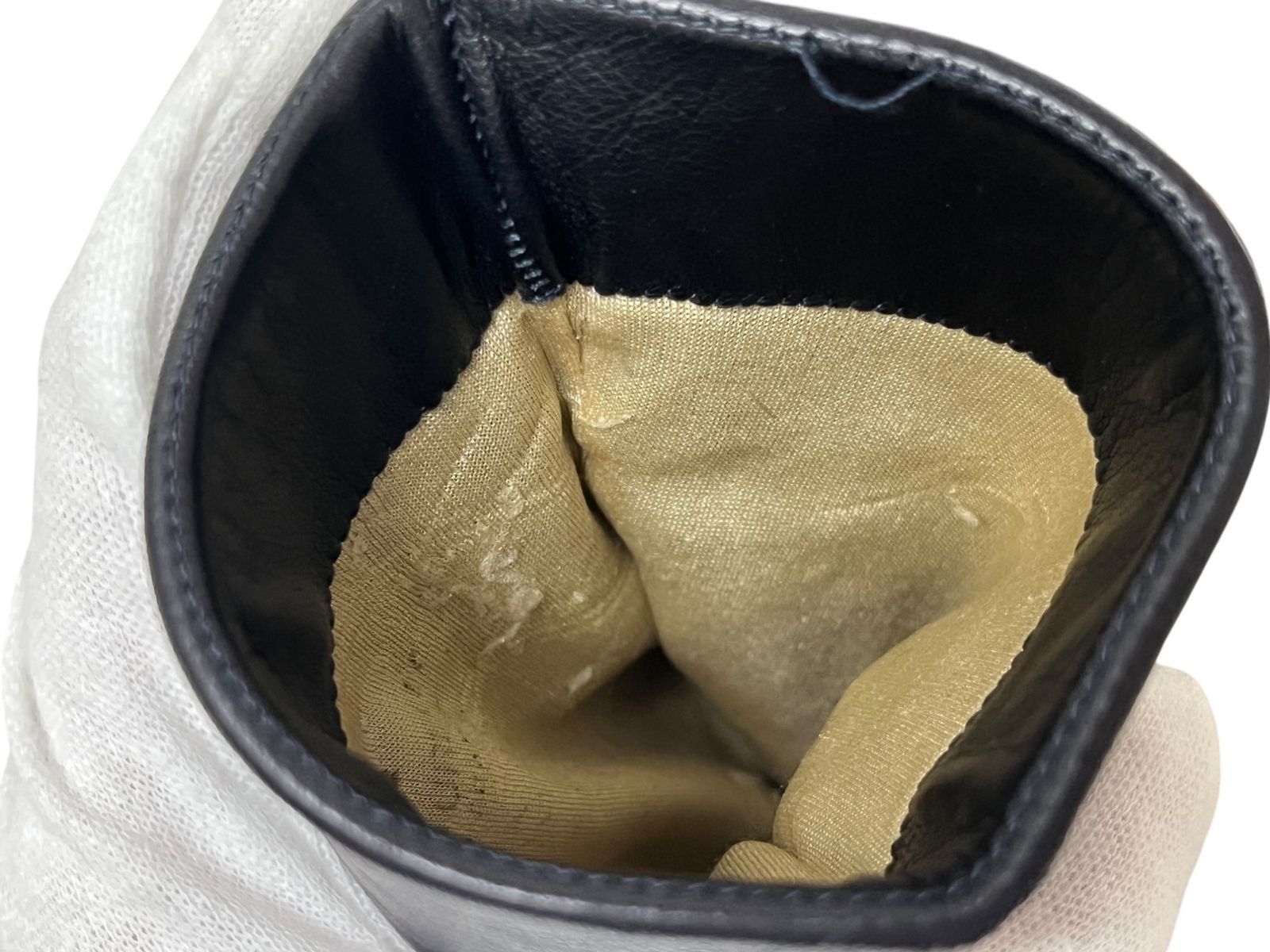 CHANEL (シャネル) レザーグローブ 手袋 ラムスキン フランス製 7 1/2