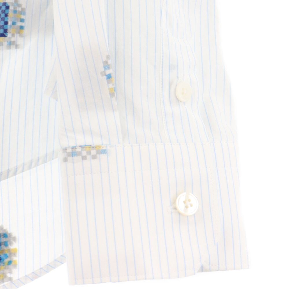 LOUIS VUITTON (ルイヴィトン) 21AW プリントストライプ長袖シャツ