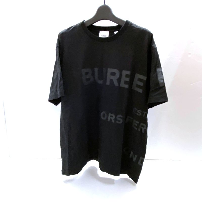BURBERRYホースフェリープリント コットン オーバーサイズT