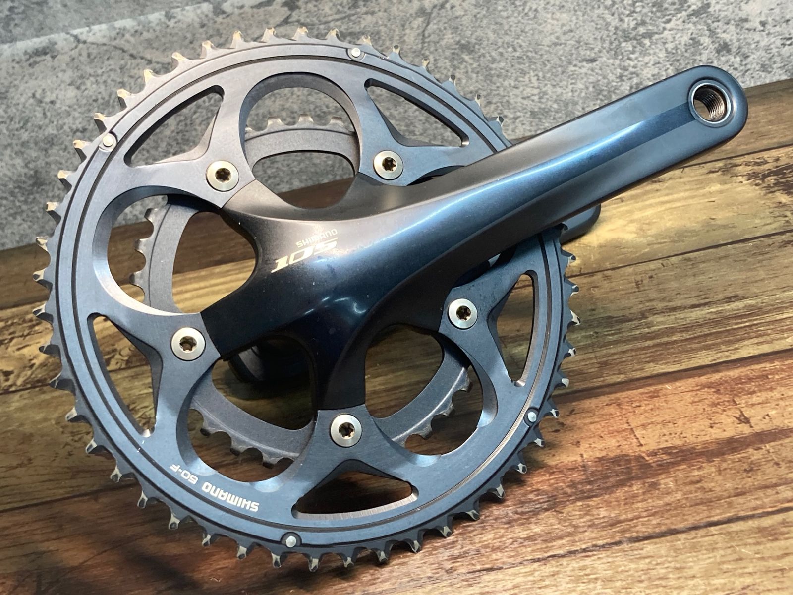 f*3様 シマノ 105 FC-5750-L 50/34T クランク IX644 シマノ SHIMANO 105 FC-5750 クランクセット 170mm 50/34T