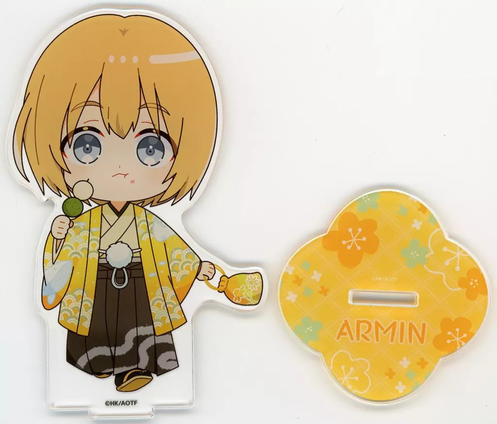 進撃の巨人 ミニキャラパネル 非売品 当選品 ジャン 進撃の巨人 ミニキャラアクリルスタンド 天使と悪魔Ver. ミカサ